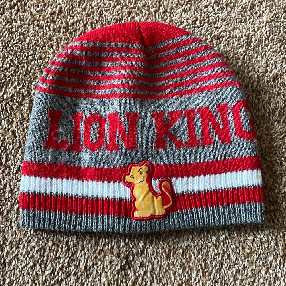 Disney lion, king Simba beanie hat